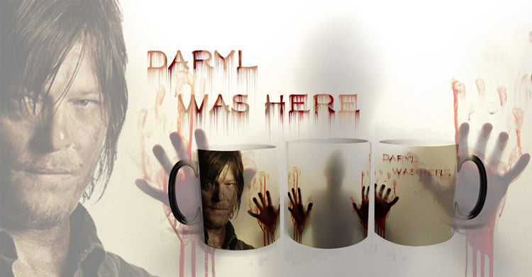 Walking Dead Heat Color Changing Mug
