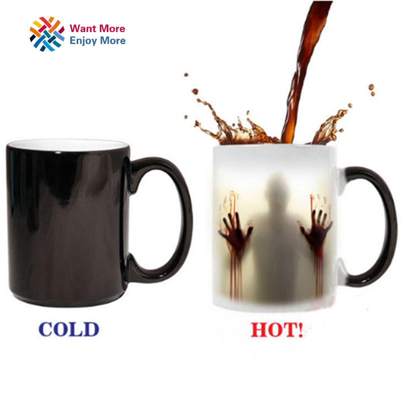 Walking Dead Heat Color Changing Mug