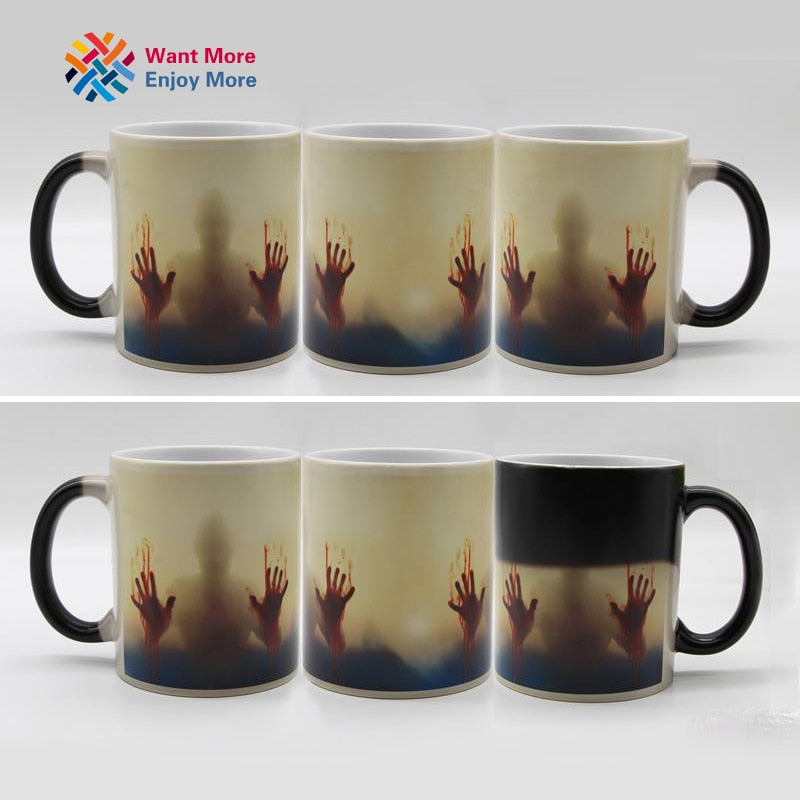 Walking Dead Heat Color Changing Mug