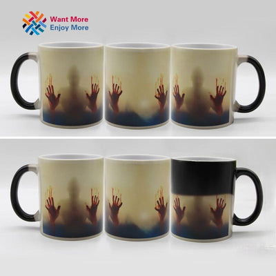 Walking Dead Heat Color Changing Mug