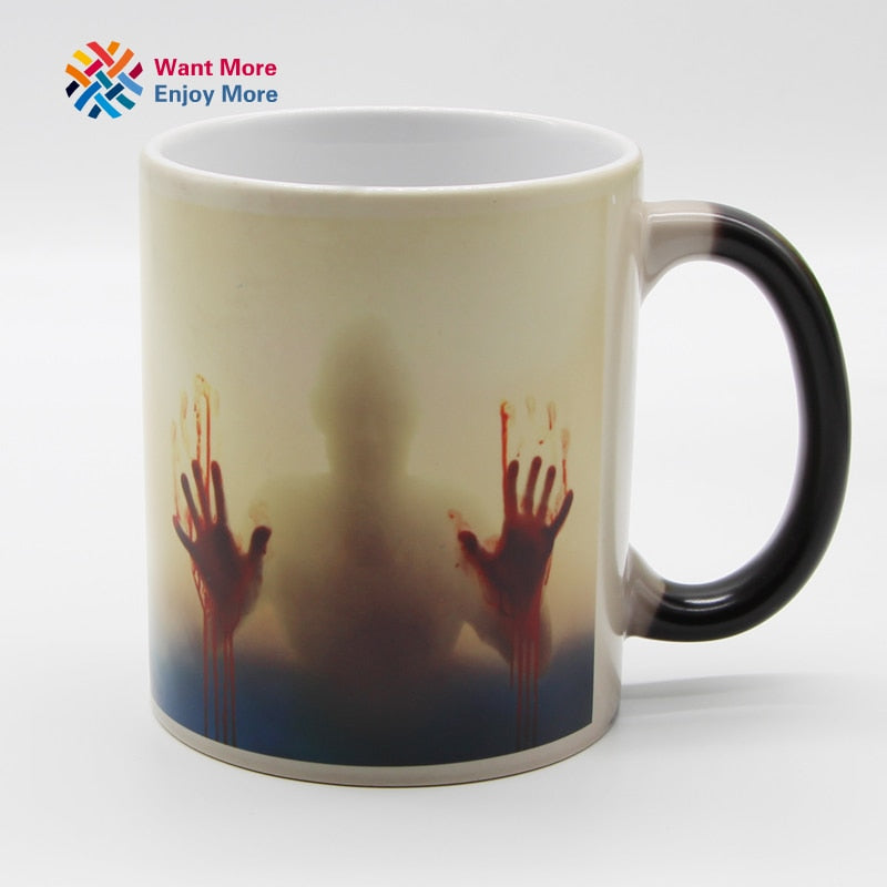 Walking Dead Heat Color Changing Mug