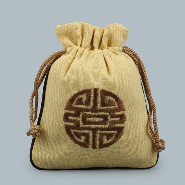 Silk Bag Natural Cone