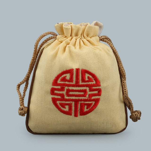 Silk Bag Natural Cone