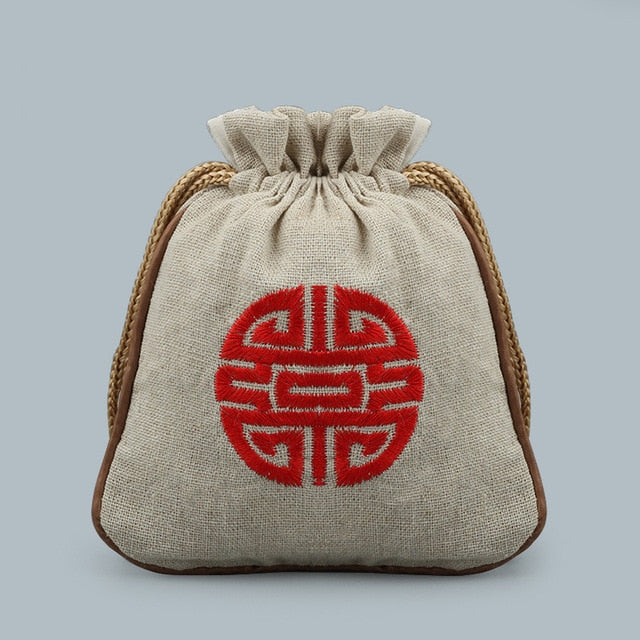 Silk Bag Natural Cone