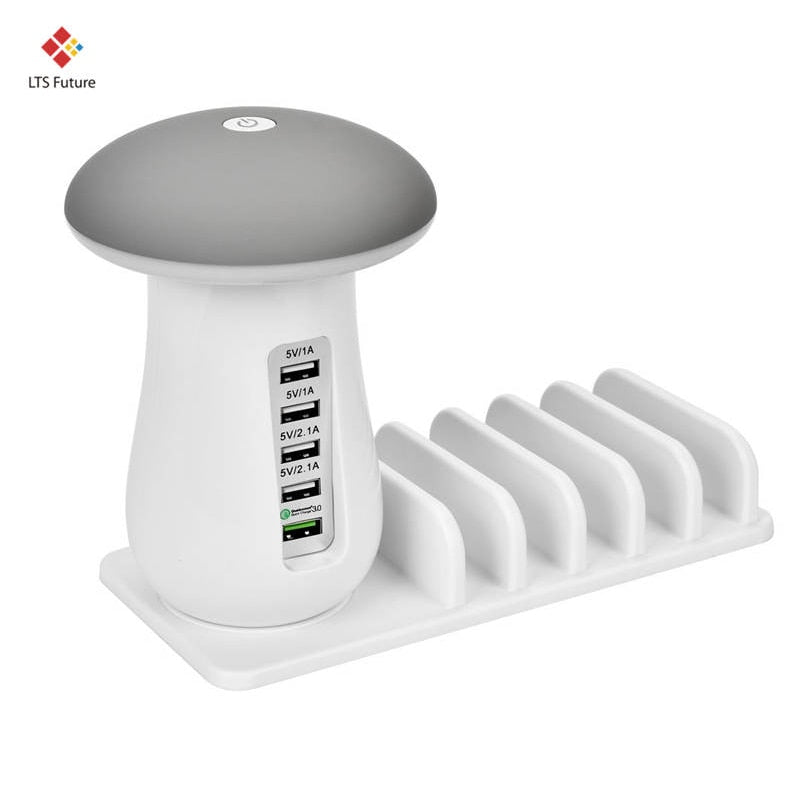 Multi USB Lamp