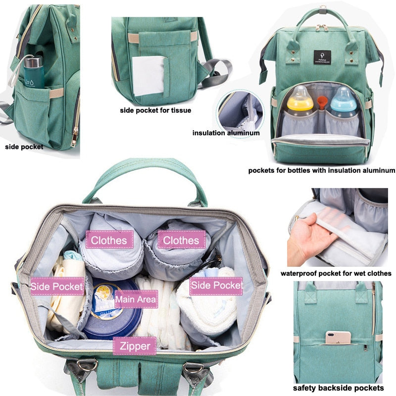 USB Diaper Bag