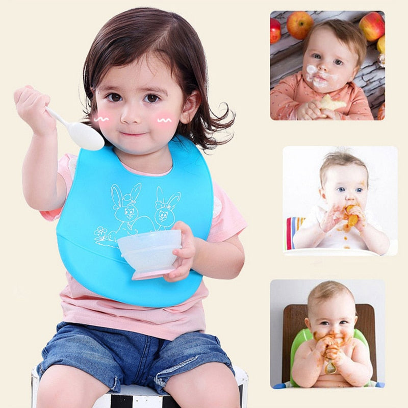 Toddler Bib Food Container