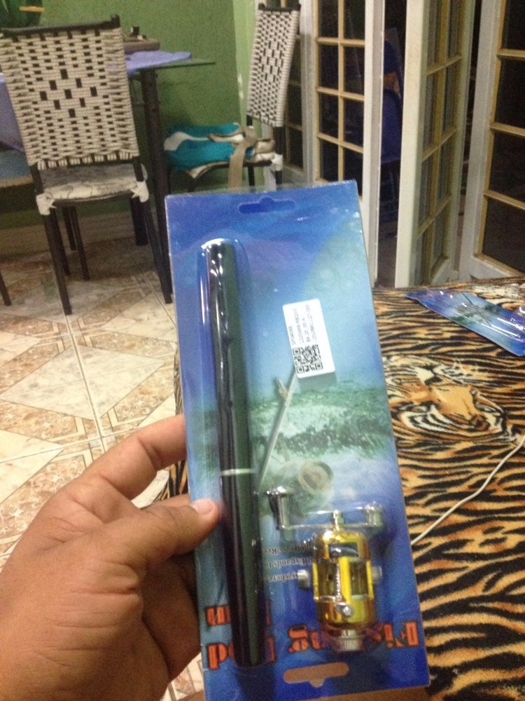 Portable Pocket Pen Fishing Pole