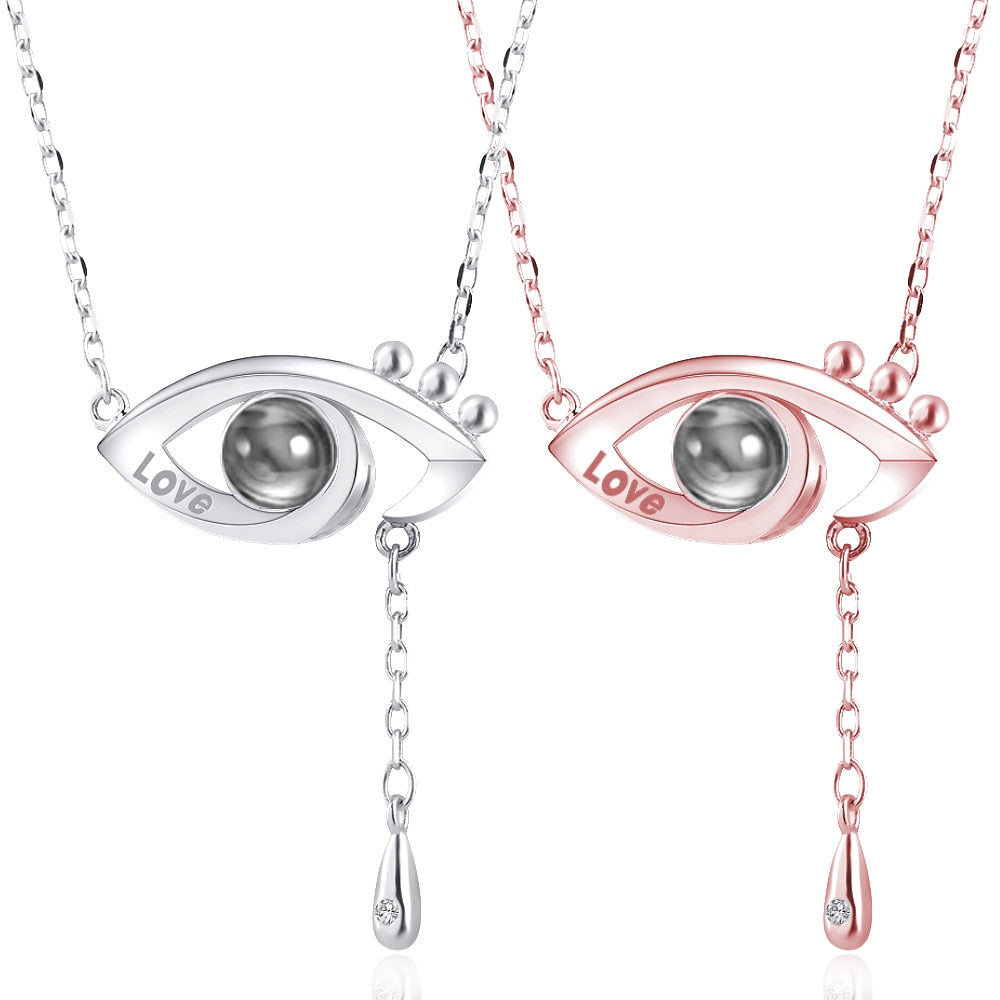 "I love you" Projection Necklace