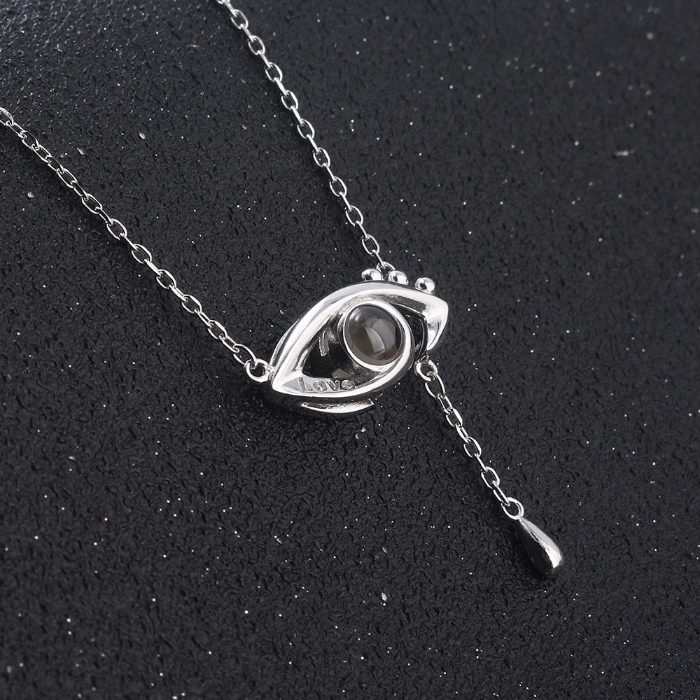 "I love you" Projection Necklace